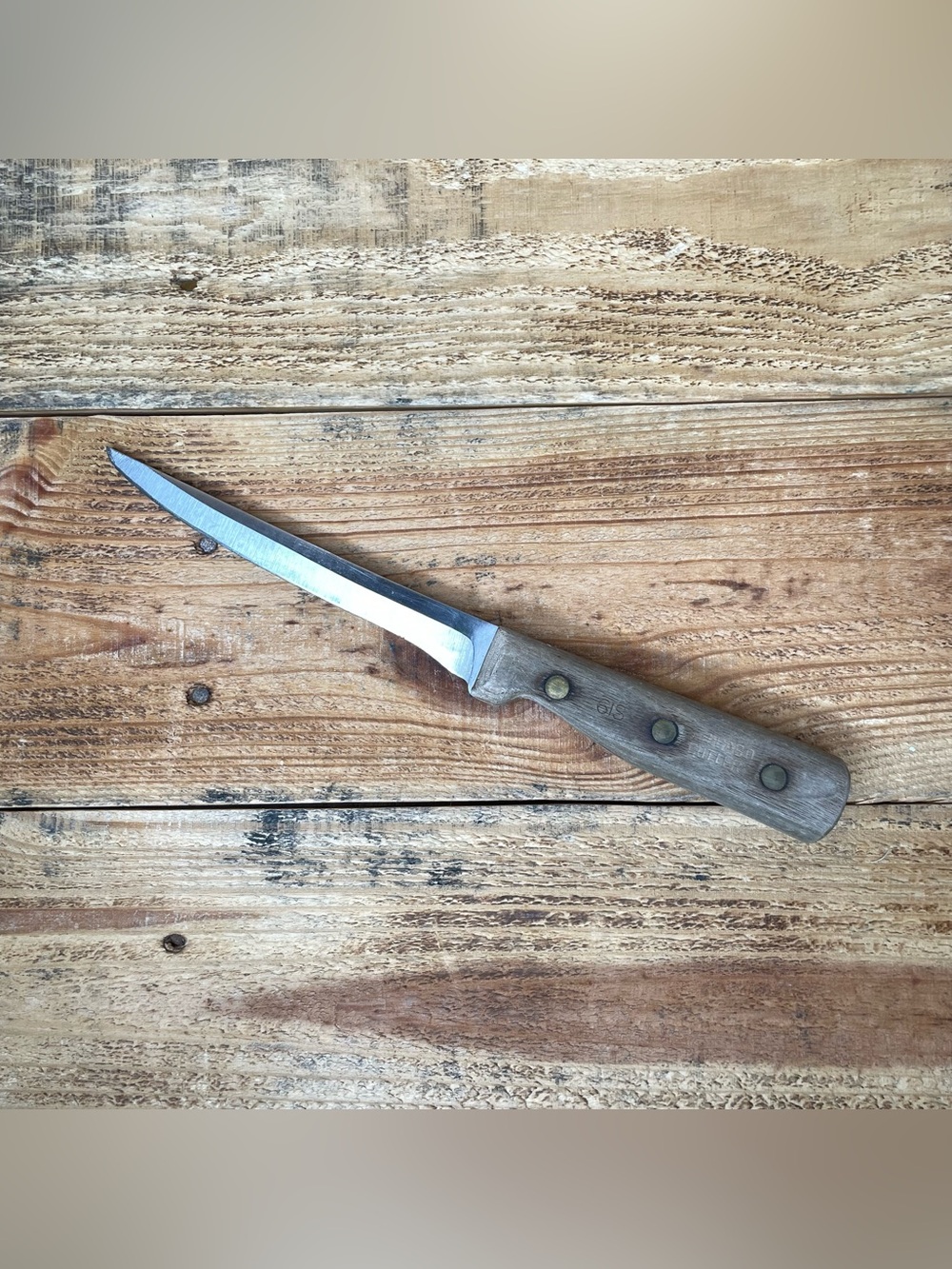 Vintage Chicago Cutlery 61S 6" Stainless Blade Boning Knife USA